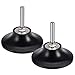2-Pack 3" Disc Pad Holder Shank for Roloc - for Polishing, Sanding, Surface Preparation, 1/4" Shank