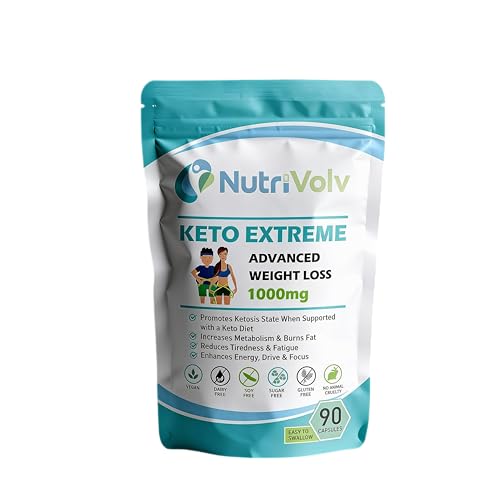 Keto Extreme Fat Burner Keto Diet, Weight Loss, Boost Energy Level & Metabolism – 90 Capsules