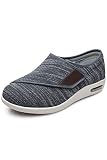 ZUMEIJIA Women's Diabetic Shoes for Women Casual Adjustable Walking Shoes Wide Shoes for Elderly Swo