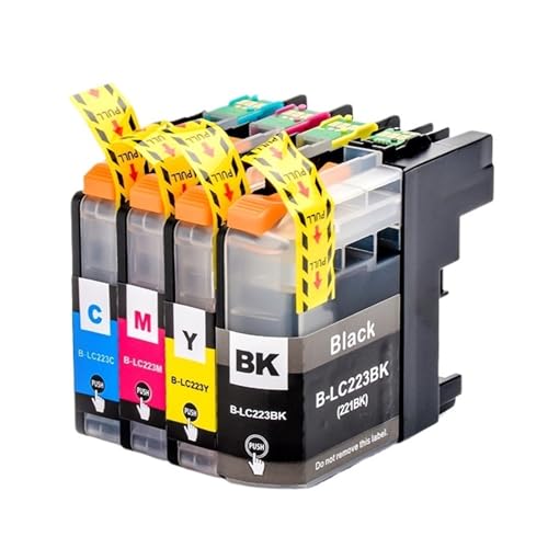 Cartouche d'encre LC223 pour Brother MFC-J680DW idéale pour le télétravail