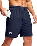 G Gradual Men's Athletic Running Shorts with Zipper Pockets Quick Dry 7'/ 5'/ 9' Workout Gym Shorts for...