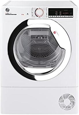 Hoover H-Dry 300 HLEC10TCEB Freestanding Condenser Tumble Dryer, Sensor Dry, WiFi Connected, 10 kg Load, Black