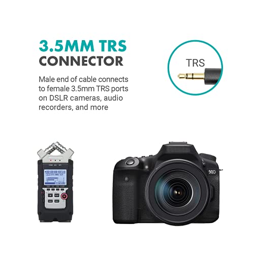 Movo Tcb6 Female Xlr To Male 3.5Mm Trs Cable - Xlr To 3.5Mm Adapter For Xlr Board And Xlr Amp - Use Stereo To Xlr Cable Adapter With Mixer Cables, Mic Input Cable, Dj Audio Cables, Xlr Headphone Cable #TOP2