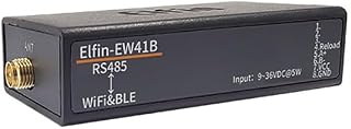 JMT Elfin-EW41B-0 Gateway RS485 to Wi-Fi & Blueandtooth Serial Server with External Antenna Support STA/AP/AP+STA Modbus RTU/TCP (Server only)