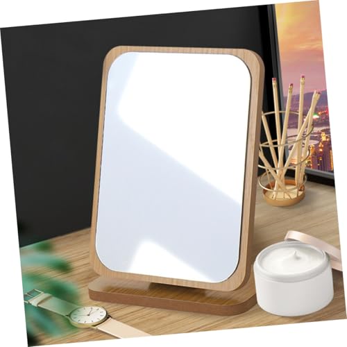 Espejo de Maquillaje de Mesa Plegable de Madera Baluue miniatura 6