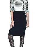 outfit falda negra a la rodilla 100% extra fino Merino, la tela lo hace adecuado para todo lo que se usa durante todo el año