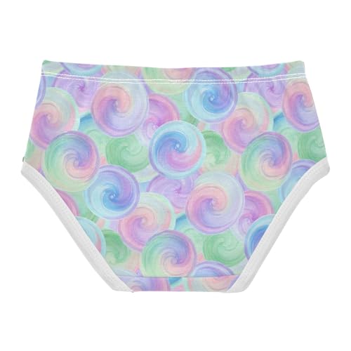 Joisal Pastel Watercolor Print Girls Underwear Toddlers 2t Cotton Cute Panties Girl Funny Briefs Underpants2