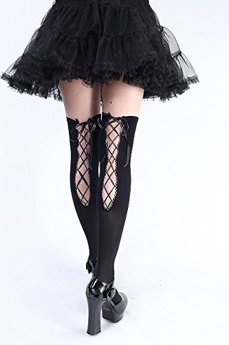 Amazon.co.jp: 【COS+】 ZOOTIGHTS ニーハイソックス レース