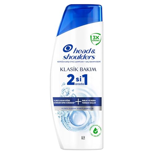 Klasik Bakım 2'si 1 Arada Kepeğe Karşı Şampuan, 300 ml