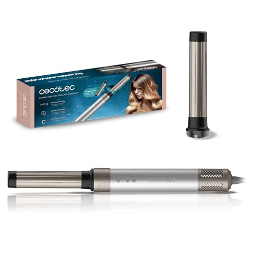 Cecotec Hot Air Brush Dryer Shaper Straightener 2 Heads Technolog...