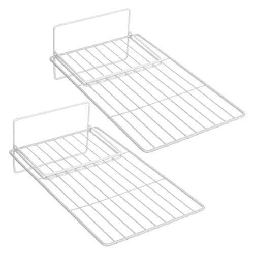 FUNNETOYU 2 Piezas Divisor de Estante para Refrigerador y Congelador Organizador Resistente para Clasificación de Alimentos Hogar Cocina Comercial y Supermercado