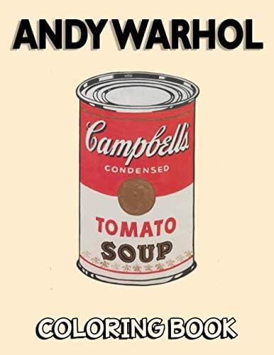 Andy Warhol Coloring Book Paperback – Coloring Book, 12 June 2020