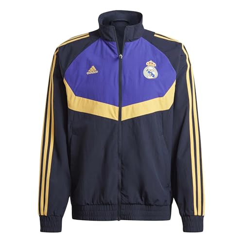 adidas Real Madrid Woven Track Top Blue, Blue, XL