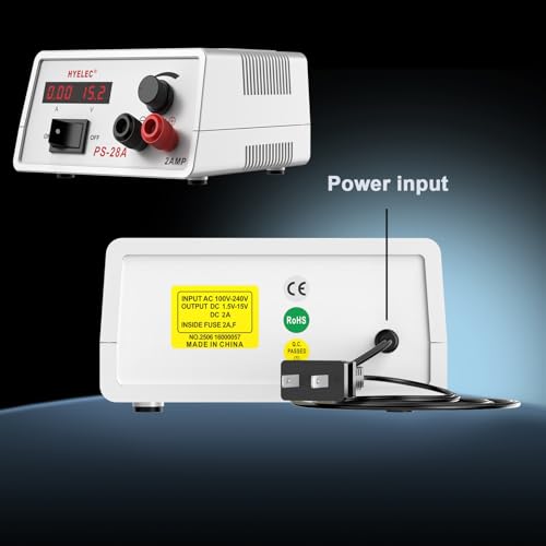 Alimentation de banc variable et régulée de 1,5 V à 15 V pour tester vos circuits imprimés