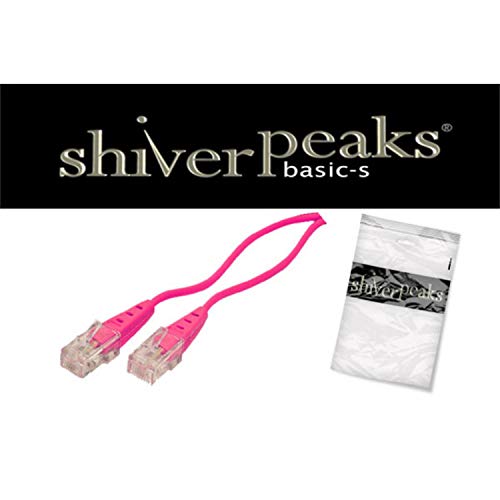 Preisvergleich Produktbild shiverpeaks RJ45 Stecker / RJ45 Stecker Rund 4-adrig Magenta 1m