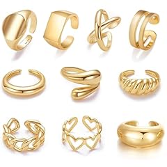10pcs-Gold