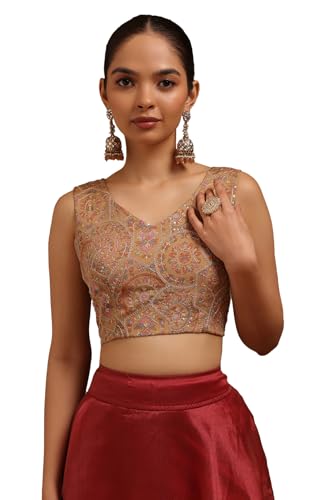 Chemisier beige pour femme taille 40 un haut élégant et intemporel