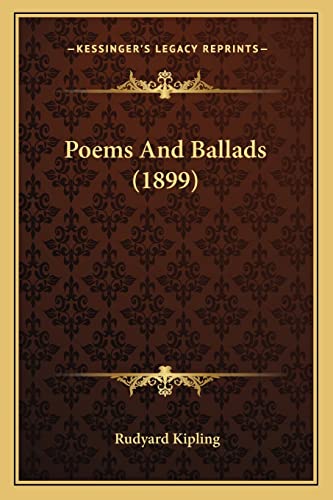 Poems And Ballads (1899)