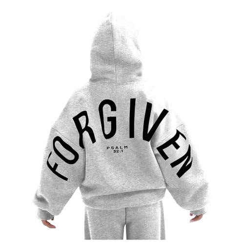Womens Letter Print Graphic Hoodies Forgiven Hoodie Men Fashion Hip Hop Long Sleeve Tops Lightweight Sweatshirt Unisex2