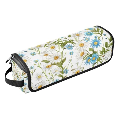Bolsa de viaje y tapete resistente al calor para herramientas de cabello Beautiful Chrysanthemum, organizador para planchas, rizadores y accesorios de cuidado capilar miniatura 1