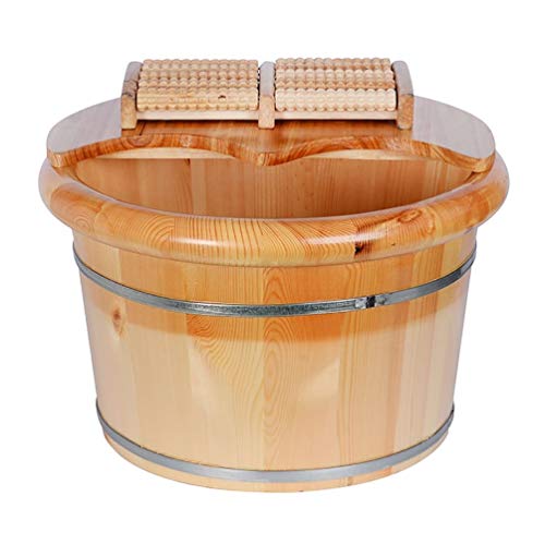 Spa de pies de madera para adultos con diseño profundo