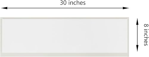 Miniatura 2 de GALOFAY Placa protectora de acrílico para puertas de 6 x 30 pulgadas, para puertas delanteras de 32 pulgadas, grosor de 110 pulgadas, 6 x 30