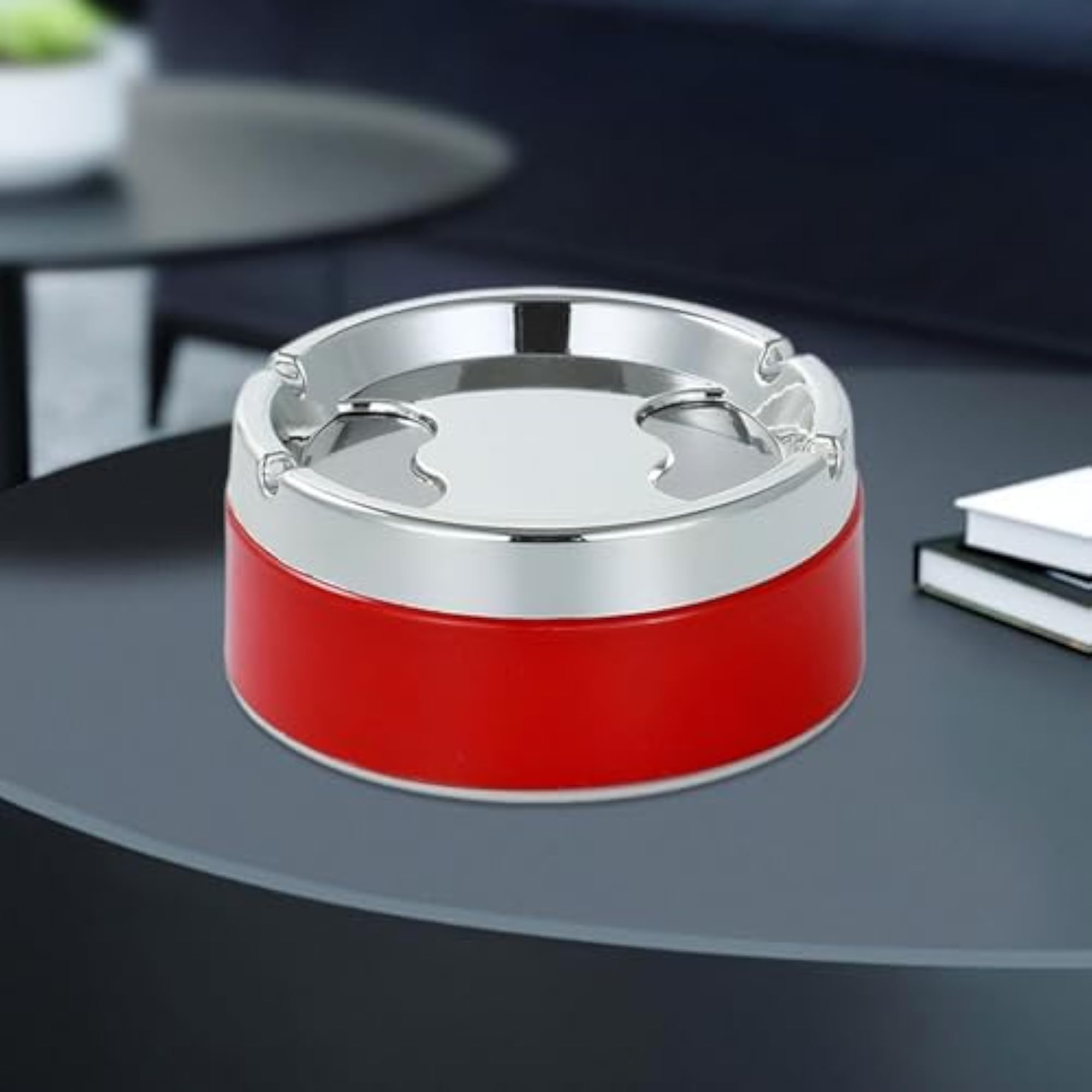 Portable Stainless Steel Ashtray for Parties