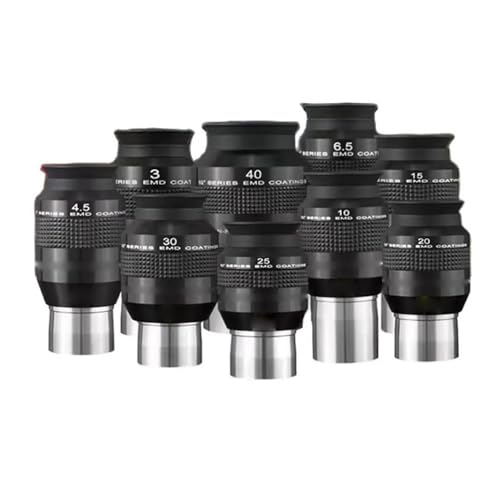 Ocular gran angular de 3mm y 52 grados para telescopio astronómico de 1,25 pulgadas 2