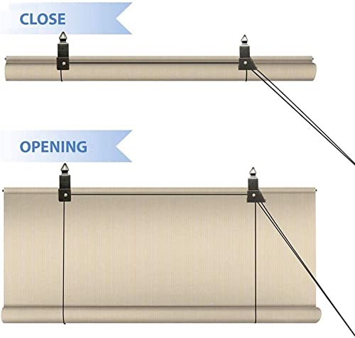 Rodillo resistente al viento Sun Outdoor con paneles de ventana 6