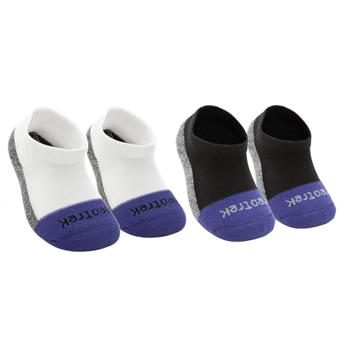 Transmet Ankle Socks: Mixed Pair for Partial-Foot Amputees (1 Transmet Sock, 1 Standard Sock Per Pair) (2pk)