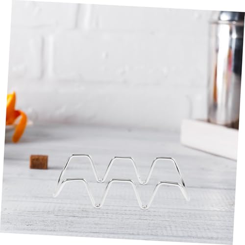 Soporte metálico vertical para botellas y copas miniatura 6