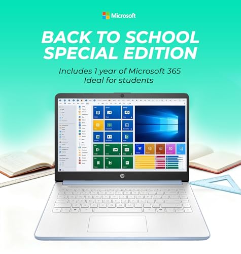 HP 14 inch Laptop Computer, 2026-2027 Edition, Intel N150 Processor, 4GB DDR5 RAM, 128GB SSD, 1TB Cloud Storage, Windows 11 with Microsoft 365 β image 2