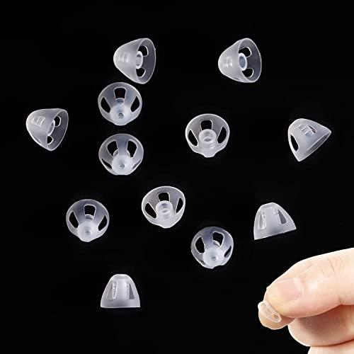 20 Packs (9Mm Medium) Hearing Aid Domes For Oticon Minifit Open Vent Bass Domes,Universal Domes For Oticon Hearing Aid Supplies,With 1 Brush (Medium) #TOP5