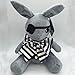 yuanyuanliu Peter Rabbit Maître D'hôtel d'oreiller De Lapin De Peluche Sebastian (Color : Gray)