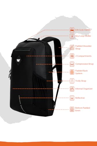 Image of Wildcraft Nimbus Large Workpack for Work and Travel | Lightweight