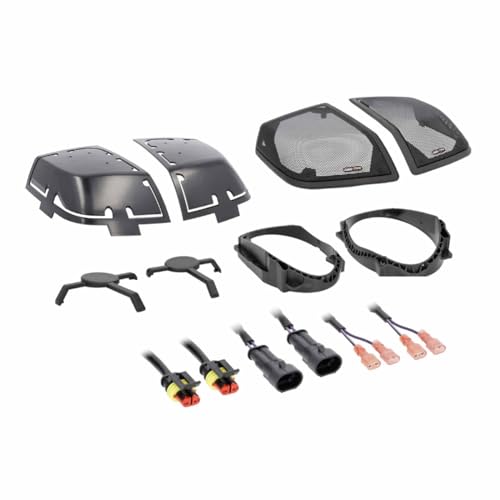 Metra BC-HDC69-2 Cut-In Saddlebag Lids Compatible with select 2014-2023 Touring models with hard bags
