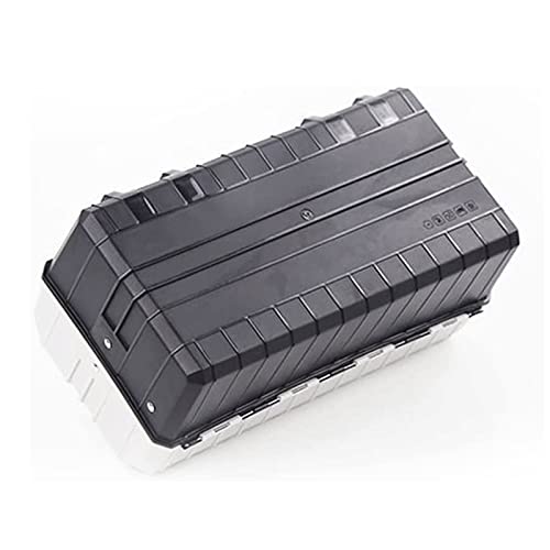 Boîte à outils solide avec trois niveaux de rangement pliables - 6
