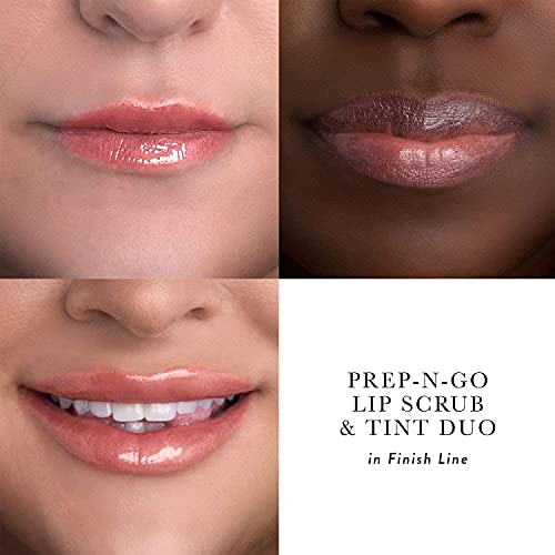 Laura Geller New York Prep-N-Go 2-In-1 Lip Scrub And Lip Oil Tint, Lip Hydrating Oil And Exfoliator, Finish Line #TOP3