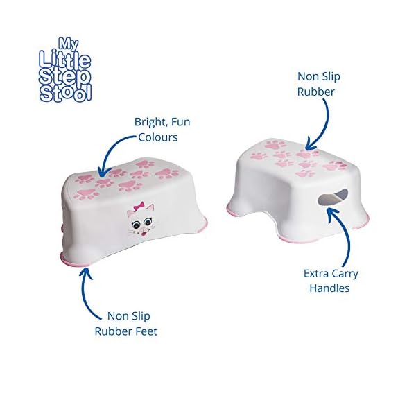 My Little Step Stool - Katze für Kleinkinder, Anti-Rutsch-Oberfläche, Toiletten-Training für Kinder, Ideal um Toilette… – Bild 4
