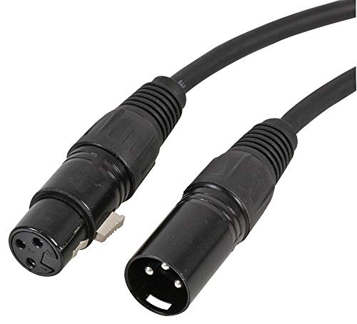 Pulse Pls00590 - Cavo Patch Xlr A 3 Poli, 5 M, Colore: Nero