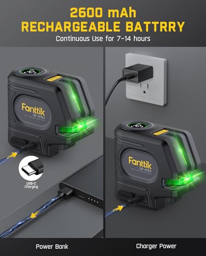 Fanttik K2 Ultra 7.4V Power Drill & D2 APEX Laser Level