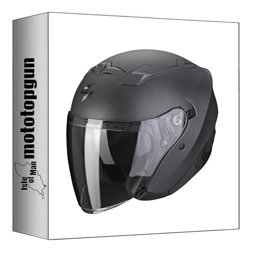 Casque jet Scorpion exo-230 mat taille l porteurs de lunettes résolu