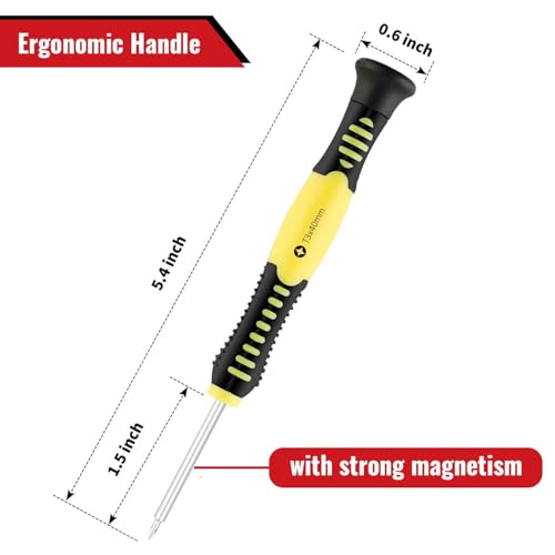 Image of Spartan Screwdriver Set - 8Screwdrivers Includes Torx, Phillips 1.5 & 1.2, Flathead 2.0, Tri-Point 0.6 and 2Triangle Paddles, 2Mount Bars, 1Graver, 1Scraper, 2Tweezers (Spa-16Pcskit)