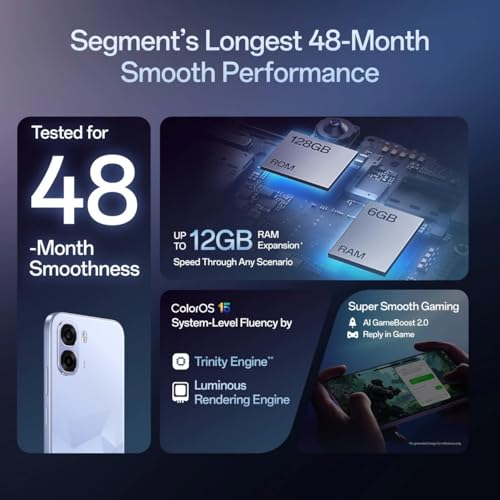 Image of OPPO K14x 5G, Prism Violet, 4GB RAM, 64GB Storage