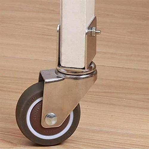 Roulettes robustes 25mm avec frein pour meubles et petits chariots - 5