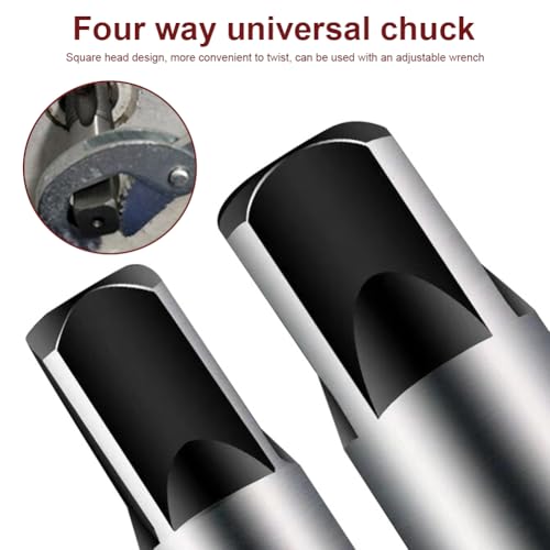 5 Stück Schraubenausdreher Set, Linksausdreher Set Profi, Ausdreher, Schrauben Ausdrehwerkzeug, Linksdreher Set, Schraubenentferner, Linksbohrer, Spiral Screw Extractor