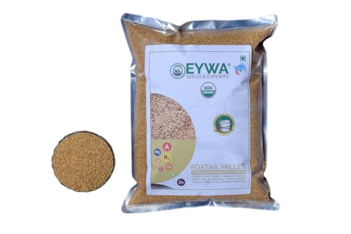 Image of Eywa Seeds & Exports Pvt Ltd Foxtail Millet Grains (5 Kg) For Eating And Cooking|Kang Atta|Produce Of India From Organic Farms