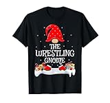 Photo Gallery family matching group the wrestling gnomo christmas maglietta Photo Gallery family matching group the wrestling gnomo christmas maglietta