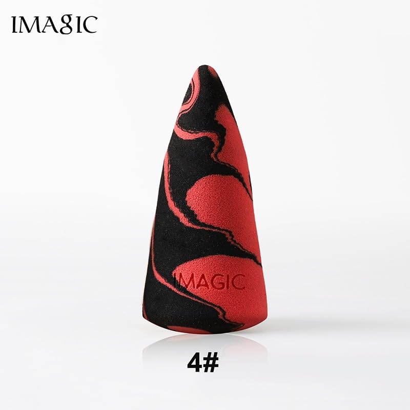 Image of IMAGIC PROfessional Cosmetic Duo Color Top Hill Makeup Sponge Wet & Dry Use Soft Non-latex Material Puff (02)