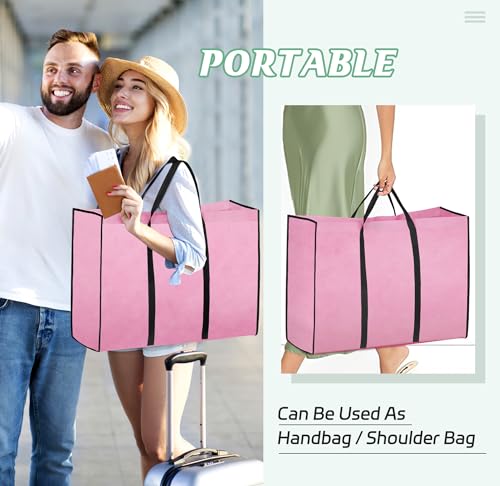 MISSLO 60" Foldable Garment Bags for Travel for Women 70" Wedding Dress Garment Bag with Bride Tote Bag2